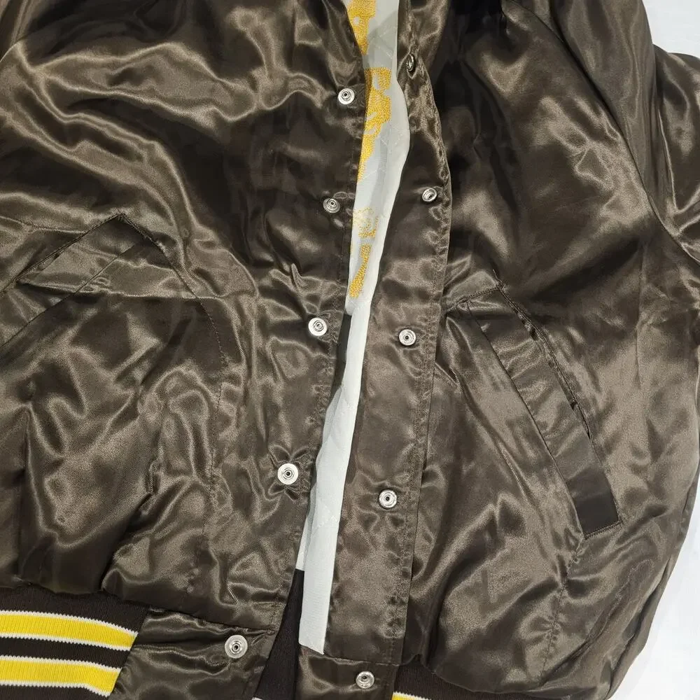 Vintage Aristo Jac Satin Jacket Mens Medium LONG BRANCH SALOON Sanford Michigan